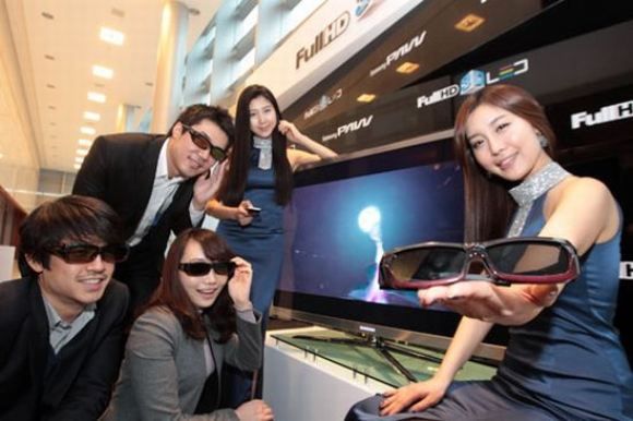 Samsung anuncia as primeiras HDTVs do mundo com tecnologia 3D!