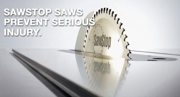 Saw Stop - Uma mesa de serra com sistema de segurança inteligente! (com vídeo)