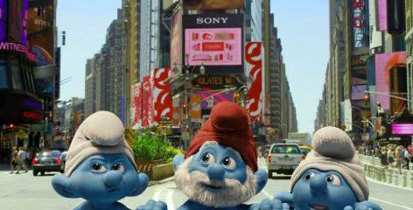 Teaser trailer do filme dos Smurfs.