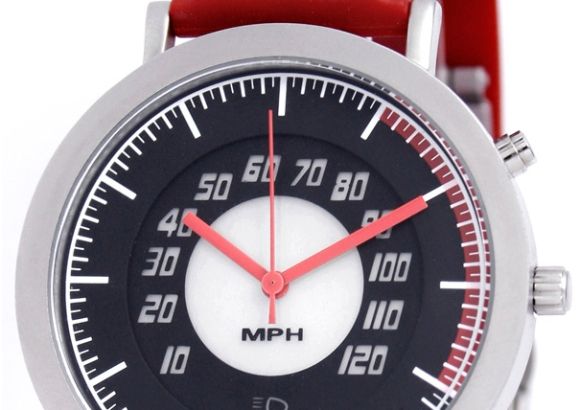 Relógio Velocímetro para amantes de velocidade.