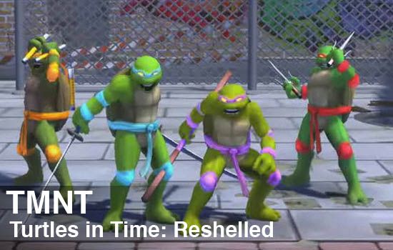 Tartarugas Ninjas – Turtles in Time Re-Shelled.