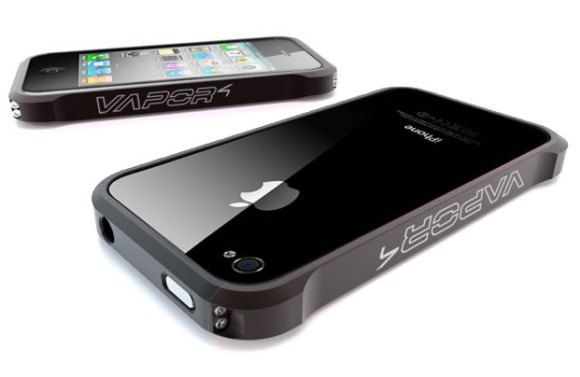 Cases de alumínio resistentes para iPhone 4.