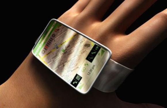 Sidewinder - Um celular de pulso conceito com tecnologia multi-touch.