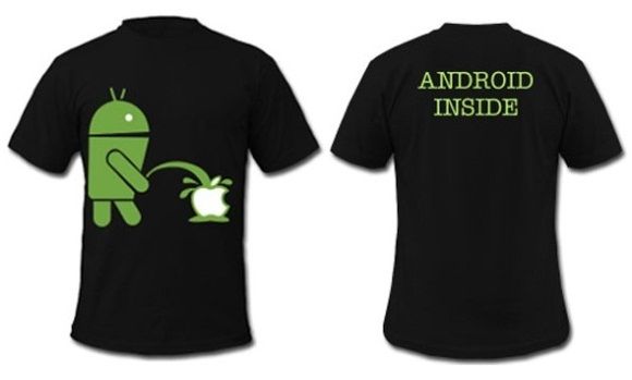 Camiseta Andromod – O presente perfeito para quem é fã do Android e não curte muito a Apple.