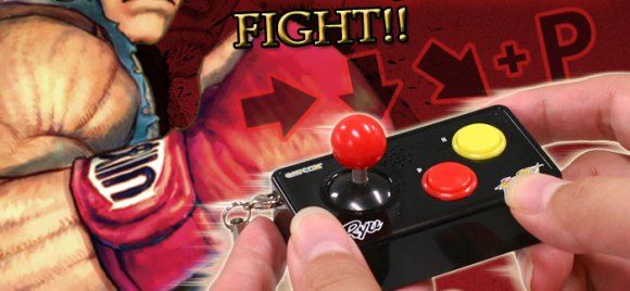 Chaveiro para fanáticos por Street Fighter. (com vídeo)