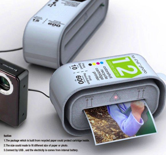 Mini impressora portátil para Câmeras Digitais.