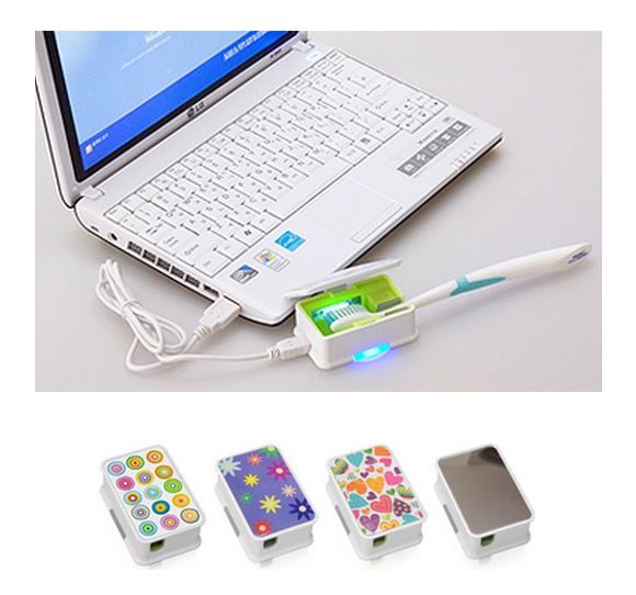 UV Mini – O fim das bactérias nas escovas de dente via porta USB.