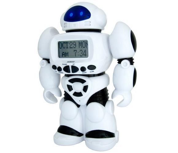 Robot Bank, o rádio relógio Robô.