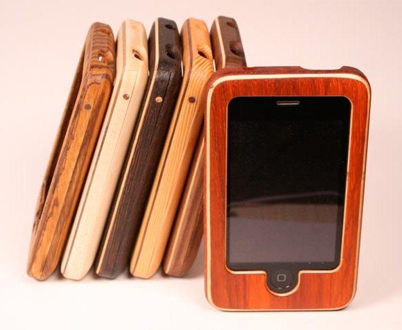 Que tal um case de madeira para seu iPhone?