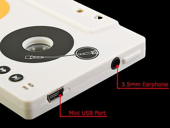 Fita cassete MP3 Player dá um "upgrade" em tapes antigos de carros.