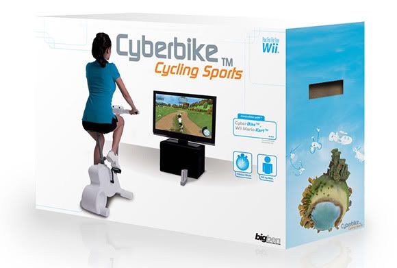 Com o Cyberbike você perde peso jogando videogame!