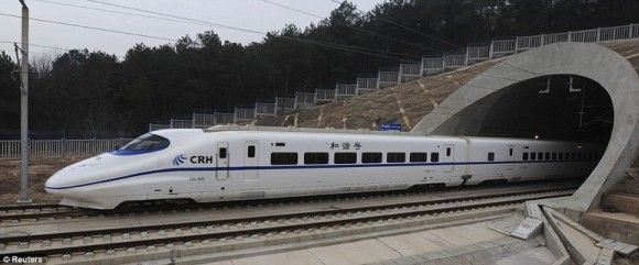 Trem mais rápido do mundo é desenvolvido na China.
