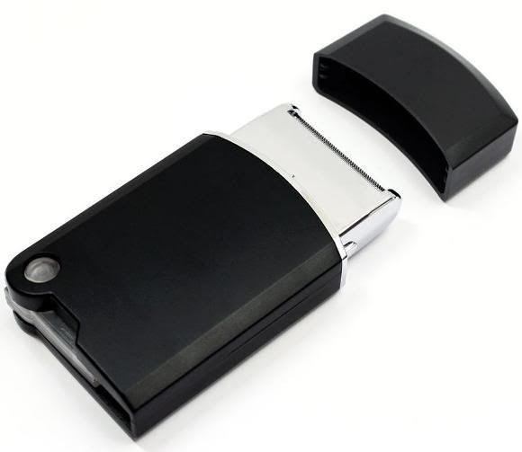 Barbeador elétrico USB ajuda os esquecidos a se barbearem em qualquer lugar!