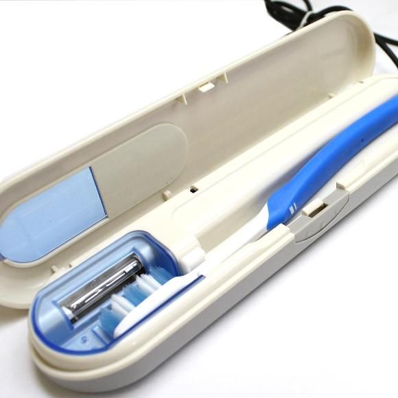 Higienizador de escovas de dentes USB. Cuide de seus dentes e de sua escova também!