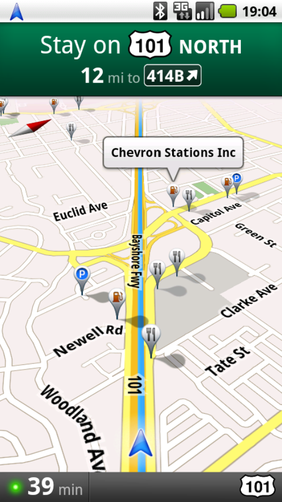 Google Maps Navigation chega para Android 1.6.