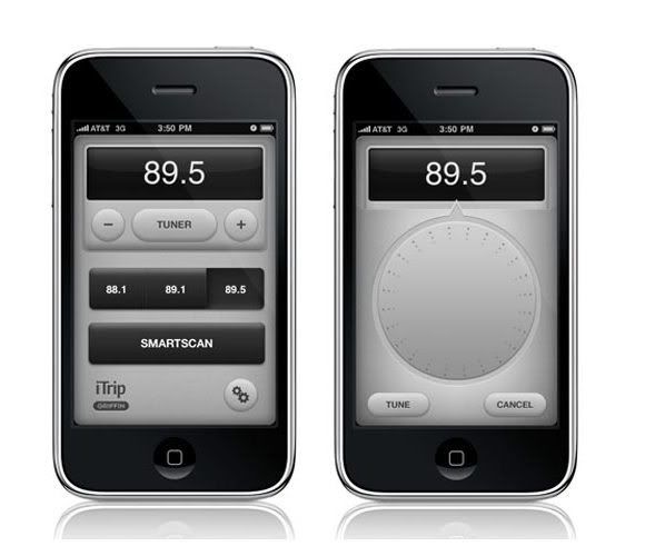 iPhone e iTouch ganham Receptor e Transmissor FM.