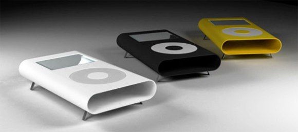 iTables - A mesa de centro para fâs de iPods.