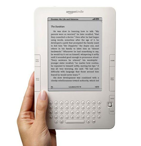 EBook Reader Kindle da Amazon ganha upgrade.