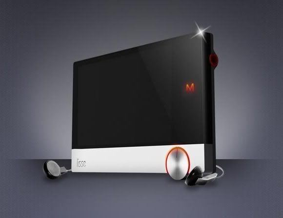 Lisse Q10 é um Media Player com design muito legal!