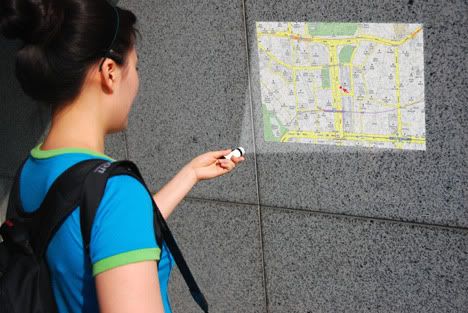 Maptor é um GPS Projetor de bolso genial!