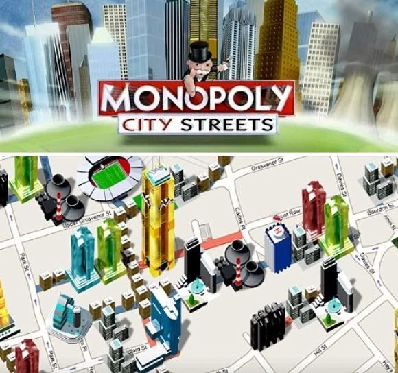 Novo jogo Monopoly City Streets será jogado diretamente no Google Maps!