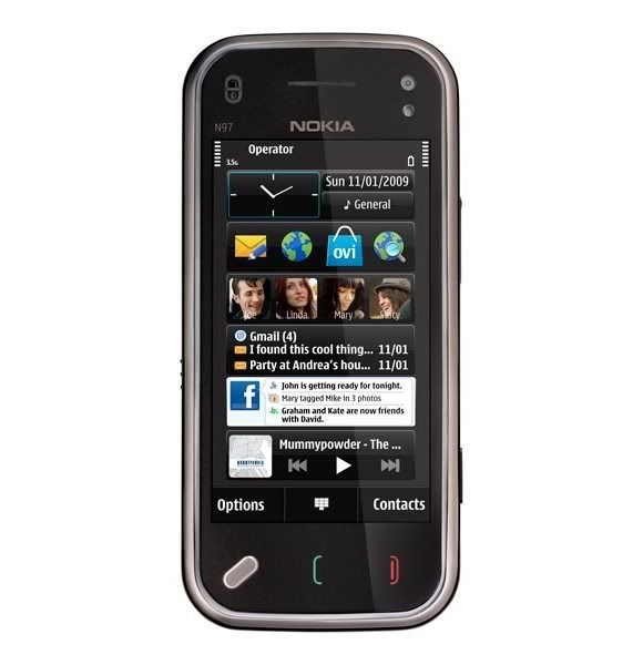 Nokia anuncia oficialmente o N97 mini.
