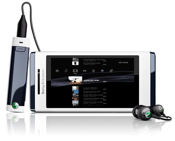 Novo Smartphone Sony Aino toca músicas do seu PS3.