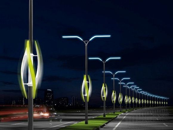 Eco Shocker - Geradores Eólicos que iluminam rodovias.