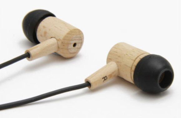 Natural Wooden são fones de ouvido feitos de Madeira.