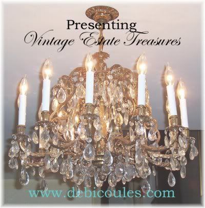 Visit Debi Coules new category "Vintage Estate Treasures"!