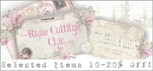Visit Rose Cottage Chic today! They've added some gorgeous altered art objects and much more!