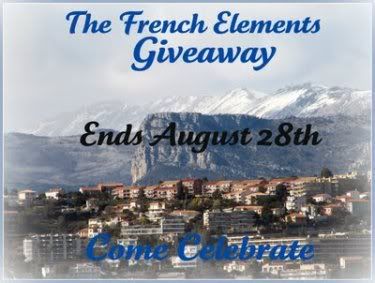 Blog Giveaway at The French Elements!!