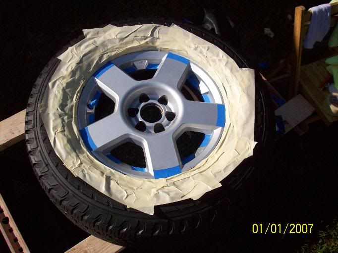 Custom Rim Paint Job on my SE Nissan Frontier Forum