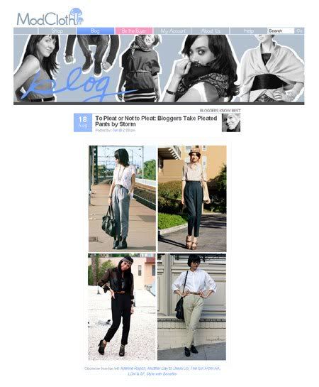 Features ModCloth blog