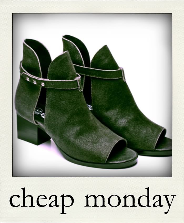 cheap monday booties 2012 collection cheap monday 2012