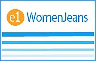e1womenjeans logo
