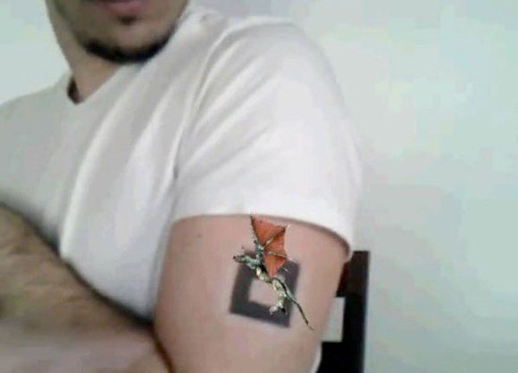 Cansou da sua Tatuagem? Que tal fazer uma em Realidade Aumentada? (com vídeo)