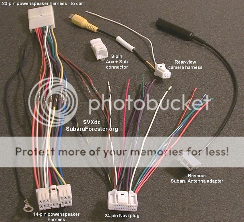 Help! Navigation Harness - NASIOC 1996 subaru impreza stereo wiring diagram 